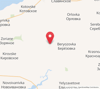 Map of Niva, Crimea