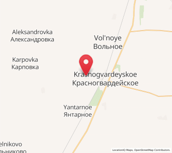 Map of Novoestoniia, Crimea