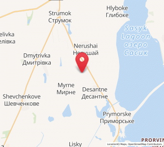Map of Friedrichsdorf, Odessa