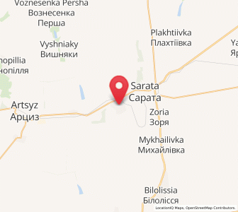 Map of Novoselivka, Odessa