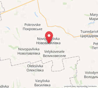 Map of Novovasylivka, Mykolaiv