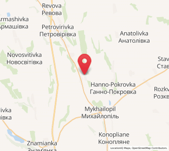 Map of Novoyelizavetivka, Odessa