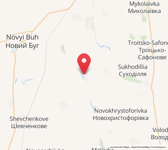 Map of Nowojurjiwka, Mykolaiv