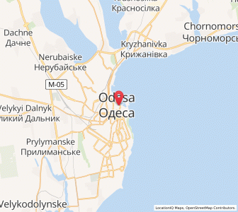Map of Odessa, Odessa