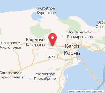 Map of Oktyabr'skoye, Crimea