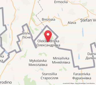 Map of Oleksandriwka, Odessa