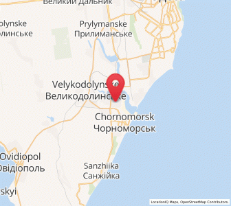Map of Oleksandrivka, Odessa
