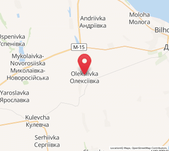 Map of Mannsburg, Odessa