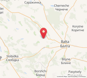 Map of Olenivka, Odessa