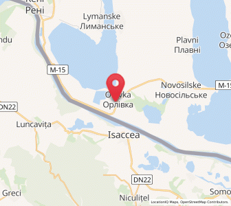 Map of Orliwka, Odessa