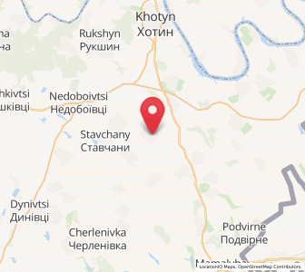 Map of Pashkivtsi, Chernivtsi