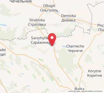 Map of Pereima, Odessa