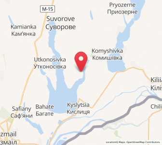 Map of Pershotravneve, Odessa