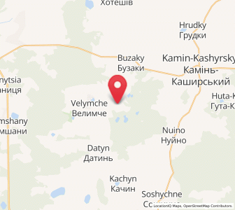 Map of Pidrichchia, Volyn