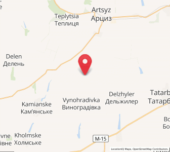 Map of Draguly, Odessa