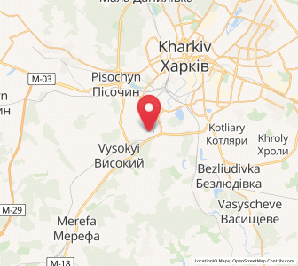Map of Pokotylivka, Kharkiv