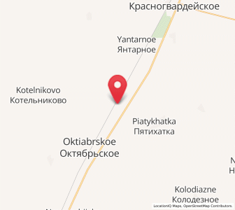 Map of Poltavka, Crimea