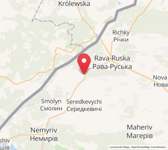 Map of Potelych, Lviv