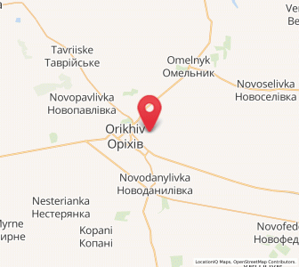 Map of Preobrazhenka, Zaporizhzhia