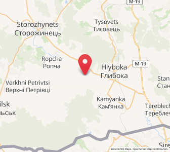 Map of Prosika, Chernivtsi