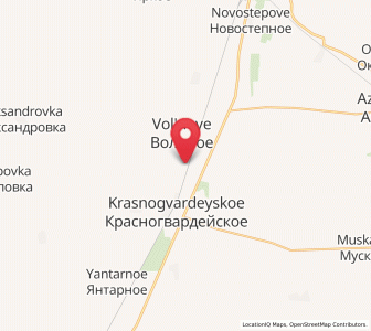 Map of Pushkino, Crimea