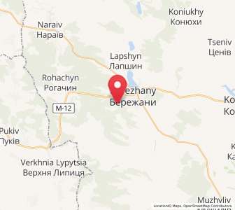 Map of Ray, Ternopil