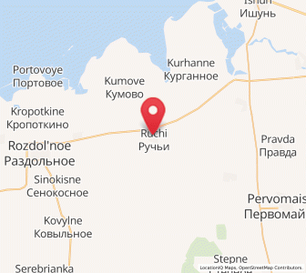Map of Ruch’i, Crimea