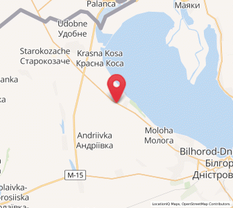 Map of Seimental, Odessa