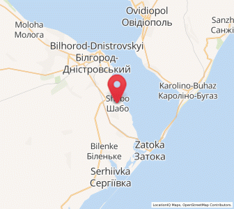 Map of Schabo-Kolonie, Odessa