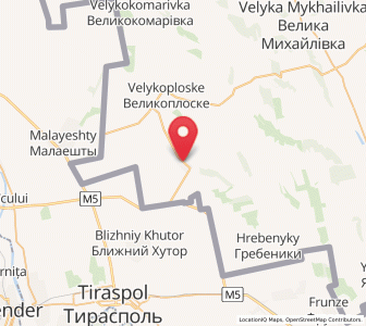 Map of Slovyanoserbka, Odessa