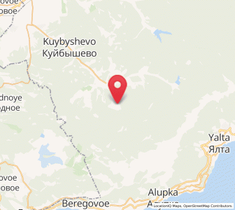 Map of Sokolinoye, Crimea