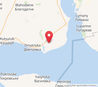 Map of Solonchaky, Mykolaiv