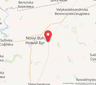 Map of Stantsiyne, Mykolaiv
