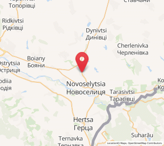Map of Stroyntsi, Chernivtsi