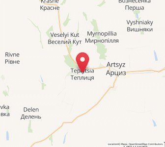 Map of Teplitz, Odessa