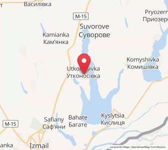 Map of Utkonossiwka, Odessa