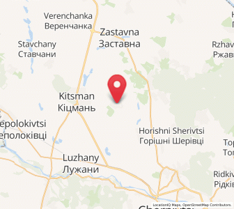 Map of Valyava, Chernivtsi