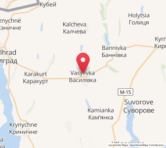 Map of Wassyliwka, Odessa