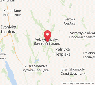 Map of Velykyi Buialyk, Odessa