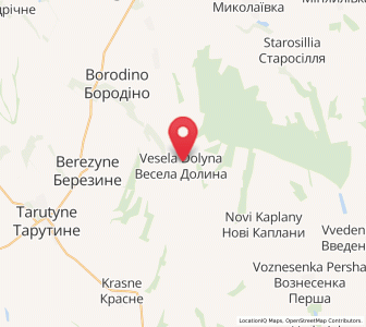 Map of Wessela Dolyna, Odessa