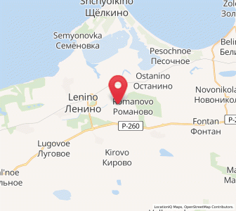 Map of Vinogradnoye, Crimea