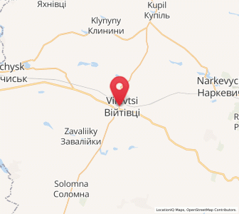 Map of Woitowzy, Khmelnytskyi