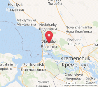 Map of Vlasivka, Kirovohrad
