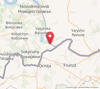 Map of Voloshkove, Chernivtsi