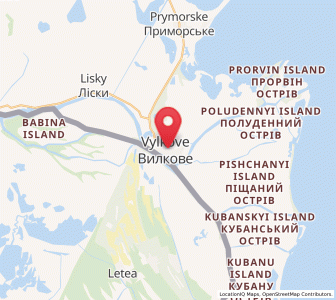 Map of Wylkowe, Odessa