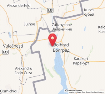 Map of Wynohradiwka, Odessa