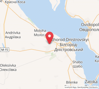 Map of Wypasne, Odessa