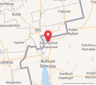 Map of Salisnytschne, Odessa