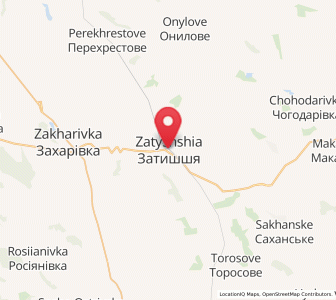 Map of Zatyshshya, Odessa