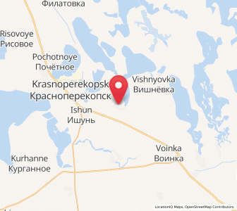 Map of Zelyonaya Niva, Crimea